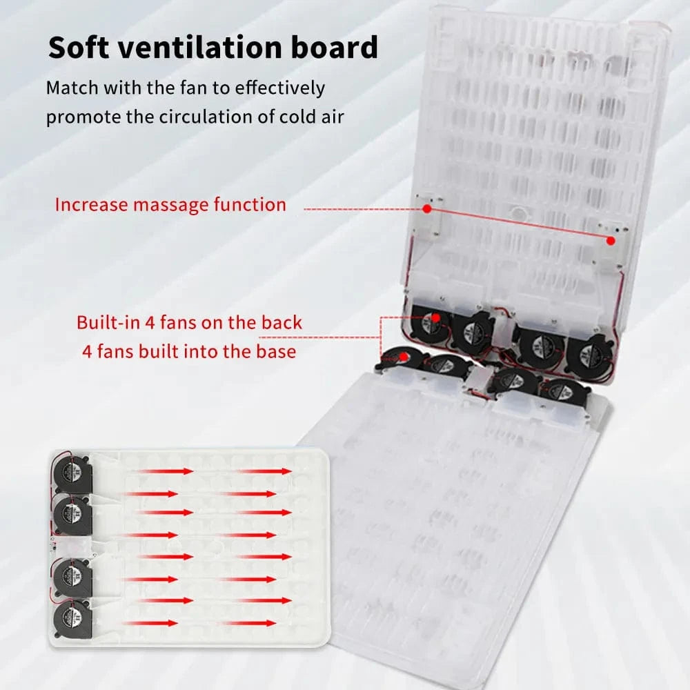 ๐ Heated & Ventilated Car Seat Cushion โ All-Season Comfort with Massage, Cooling & More
