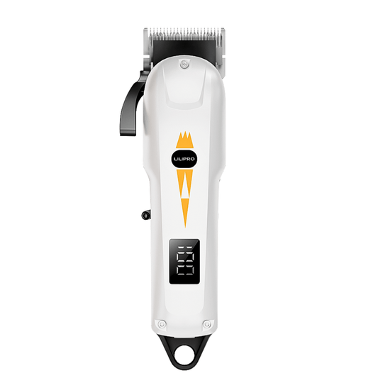 Professional Hair Clipper, Cordless Rechargeable Grooming Kit, Waterproof Trimmer with 5 Attachments