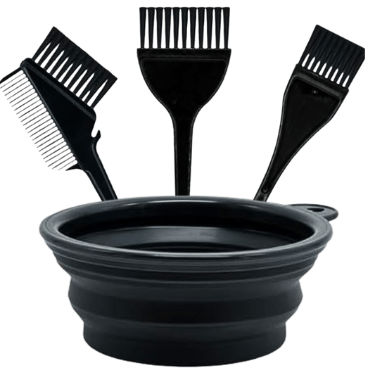 Hair Dye Color Brush and Bowl Set, 4Pcs Color Bowl Brushes